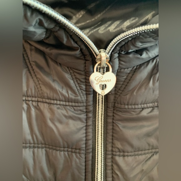 Women’s Guess black coat - Picture 8 of 9